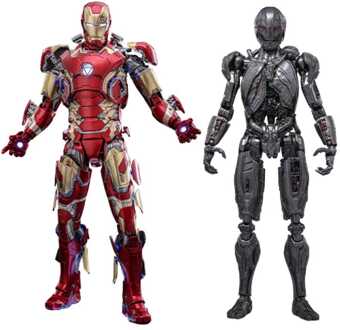 Hot Toys Avengers: Age of Ultron Movie Masterpiece Diecast Action Figure 1/6 Iron Man Mark XLIII (2.0) (Deluxe Version) 32 cm