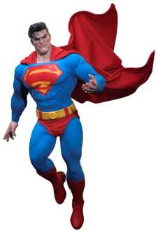 Hot Toys Batman: The Dark Knight Returns Comic Masterpiece Action Figure 1/6 Superman 34 cm