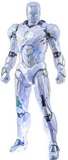Hot Toys Iron Man 2 Movie Masterpiece Diecast Action Figure 1/6 Iron Man Mark IV (Sub-Zero Fractal Armor) Hot Toys Exclusive 33 cm