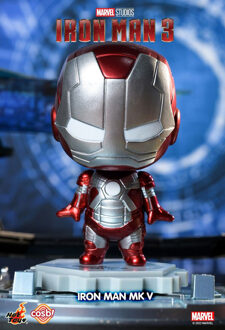 Hot Toys Iron Man 3 Cosbi Mini Figure Iron Man Mark 5 8 cm