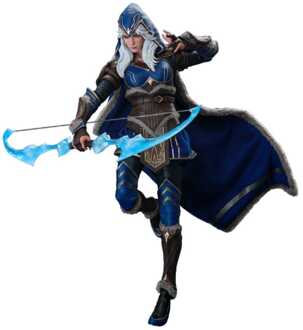 Hot Toys League of Legends Video Game Masterpiece Action Figure 1/6 Ashe 28 cm