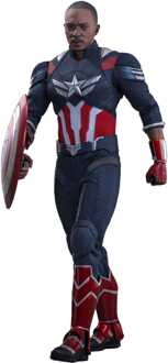 Hot Toys Marvel 1/6 Scale Captain America Brave New World Captain America Figure