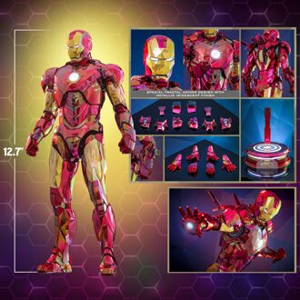 Hot Toys Marvel Iron Man Mark IV (Fractal Armour) 1/6th Scale Figure (32.5cm)