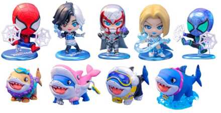 Hot Toys Marvel Rivals Cosbi Blind Box Mini Figures Marvel Rivals Cosbi Collection 10 cm Display (8)