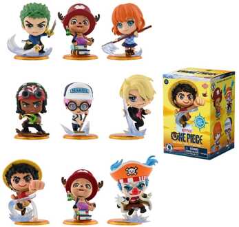 Hot Toys One Piece Cosbi Mini Figures 8 cm Blind Box Display (8)