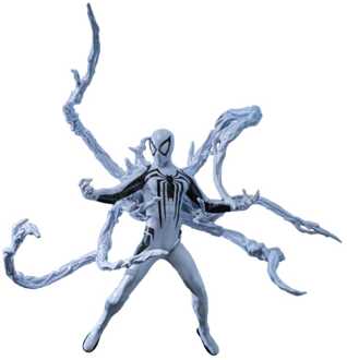 Hot Toys Spider-Man 2 Video Game Masterpiece Action Figure 1/6 Peter Parker (Anti-Venom Suit) 30 cm