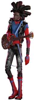 Hot Toys Spider-Man: Across the Spider-Verse Movie Masterpiece Action Figure 1/6 Spider-Punk 32 cm