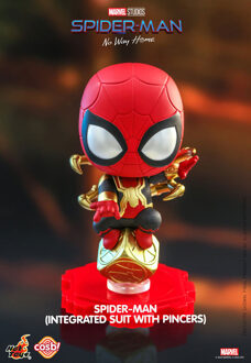 Hot Toys Spider-Man: No Way Home Cosbi Mini Figure Spider-Man (Integrated Suit) 8 cm