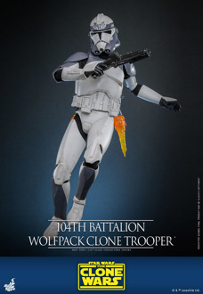 Hot Toys Star Wars 104th Battalion Wolfpack Clone Trooper 1:6 Scale Figure