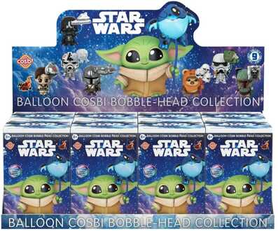 Hot Toys Star Wars Cosbi Mini Figures Balloon 8 cm Blind Box Display (8)