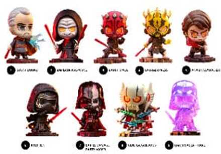 Hot Toys Star Wars Cosbi Mini Figures Dark Side 8 cm Blind Box Display (8)