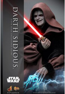 Hot Toys Star Wars Revenge of the Sith Darth Sidious 1:6 Scale Statue (29cm)