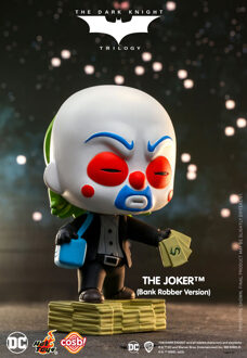 Hot Toys The Dark Knight Trilogy Cosbi Mini Figure The Joker (Bank Robber) 8 cm
