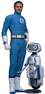 Hot Toys The Fantastic Four: First Steps Movie Masterpiece Action Figure 2-Pack 1/6 Mister Fantastic & H.E.R.B.I.E. 30 cm