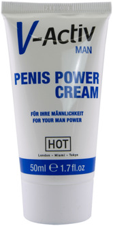 Hot V-Activ - Penis Power Cream voor Mannen - 2 fl oz / 50 ml