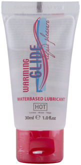 Hot Warming Glide Liquid Pleasure - Waterbased Lubricant - 1 fl oz / 30 ml