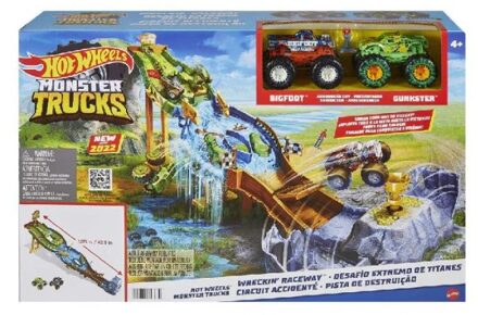 Hot Wheels Monster Trucks Tournament of Titans Racebaan Multikleur