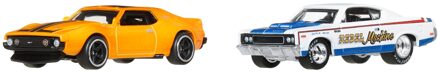 Hot Wheels Premium 2-Pack 2025 Mix 1 71 AMC Javelin & AMC Rebel Machine