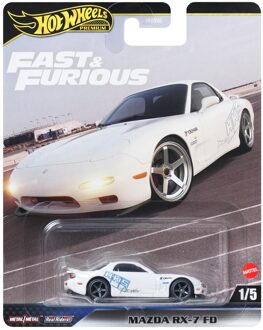 Hot Wheels Premium Fast & Furious 2025 Mix 2 Complete 5-Pack Bundle