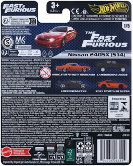 Hot Wheels Premium Fast & Furious Mix 3 2010 Nissan 240SX (S14)