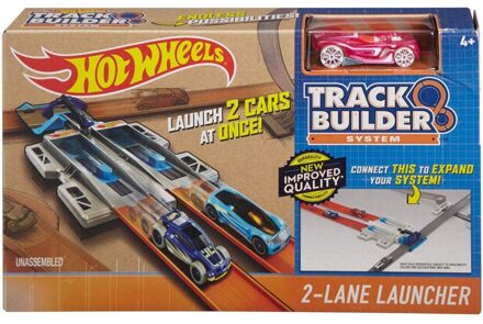 Hot Wheels Track Builder 2-Lane Launcher Hot wheels