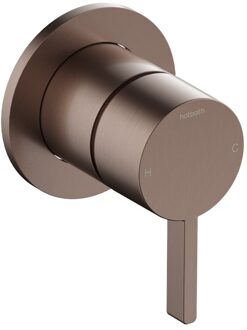 Hotbath Ace Afbouwdeel - douchemengkraan - Geborsteld Koper PVD AC131EXTBCP Koper geborsteld