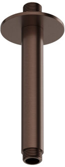 Hotbath Ace Plafondbuis - 15cm - rond - Geborsteld Koper PVD AC452BCP Koper geborsteld