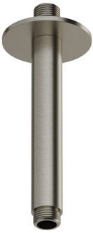 Hotbath Ace Plafondbuis - 15cm - rond - Geborsteld Nikkel AC452GN Nikkel geborsteld (RVS)