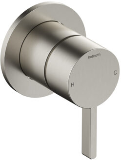 Hotbath Afbouwdeel - Inbouw Douchemengkraan Hotbath Ace Geborsteld Nikkel