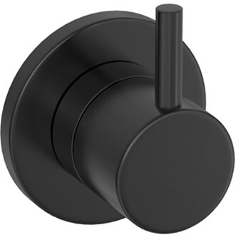 Hotbath Afbouwdeel Inbouw Douchemengkraan Hotbath Cobber 1-hendel Geborsteld Zwart PVD