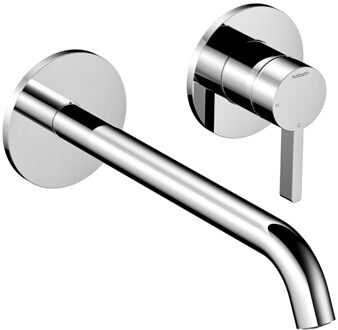 Hotbath Afbouwdeel - Inbouw Hotbath Ace wastafelmengkraan Met 20cm Uitloop Chroom