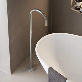 Hotbath Archie AR076IX - staande badkraan - RVS mat