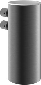 Hotbath Archie Bekerhouder - geborsteld gunmetal PVD ARA01BGP Gunmetal geborsteld (antraciet)