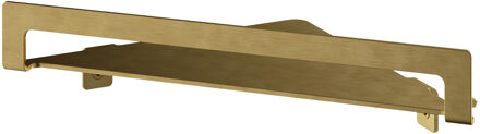 Hotbath Archie Design Douchekorf - hoekmodel - geborsteld messing PVD ARA21BBP Messing geborsteld (goud)