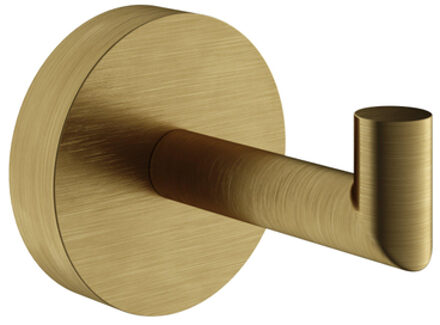 Hotbath Archie Handdoekhaak - geborsteld messing PVD ARA03BBP Messing geborsteld (goud)