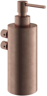 Hotbath Archie Zeepdispenser - wandmodel - geborsteld koper PVD ARA09BCP Koper geborsteld PVD