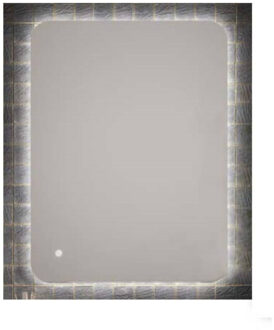 Hotbath Badkamerspiegel 80x60 cm Incl LED En Spiegelverwarming IP44