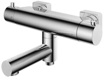 Hotbath Badkraan Hotbath Gal Opbouw Thermostaatkraan Met Wegdraaibare Uitloop Chroom