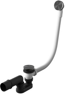 Hotbath Badoverloop Hotbath Archie Verlengd Geborsteld Gunmetal PVD