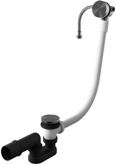 Hotbath Badoverloop Vulcombinatie Hotbath Archie Geborsteld Gunmetal PVD