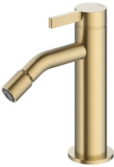 Hotbath Bidetmengkraan Ace 15.5 cm Geborsteld Messing PVD