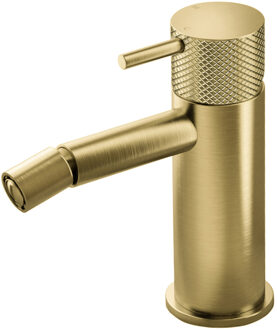 Hotbath Bidetmengkraan Hotbath Cobber X Geborsteld Messing PVD (excl. Waste)