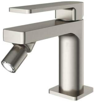 Hotbath Bidetmengkraan Hotbath Gal Zonder Waste Draaibaar Kraanmondstuk Geborsteld Nikkel PVD