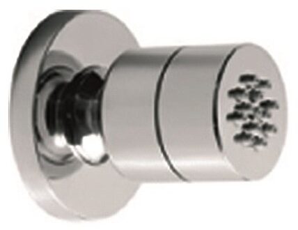 Hotbath Bodyjet Hotbath Mate Opbouw Massage Kantelbaar Rond Chroom