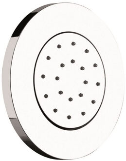 Hotbath Bodyjet Hotbath Mate Twist Inbouw Massage Kantelbaar 13 cm Rond Geborsteld Nikkel