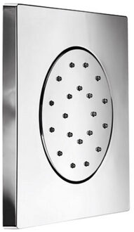 Hotbath Bodyjet Hotbath Mate Twist Inbouw Massage Kantelbaar Vierkant Chroom