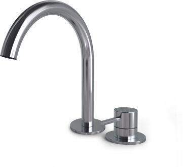 Hotbath Buddy 2-gats wastafelkraan chroom