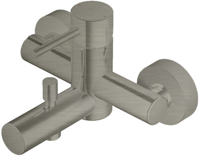 Hotbath Buddy badmengkraan B030 geborsteld nikkel B030GN Nikkel geborsteld