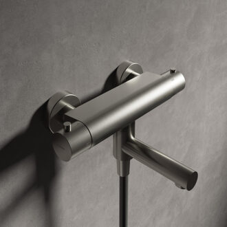 Hotbath Buddy badthermostaat opbouw geborsteld nikkel B020GN Nikkel geborsteld (RVS)