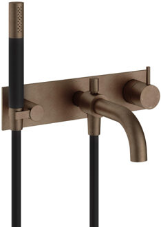 Hotbath COBBER Afbouwdeel - Inbouw douche/badmengkraan - Verouderd messing CB126EXTAB Messing verouderd (koper)